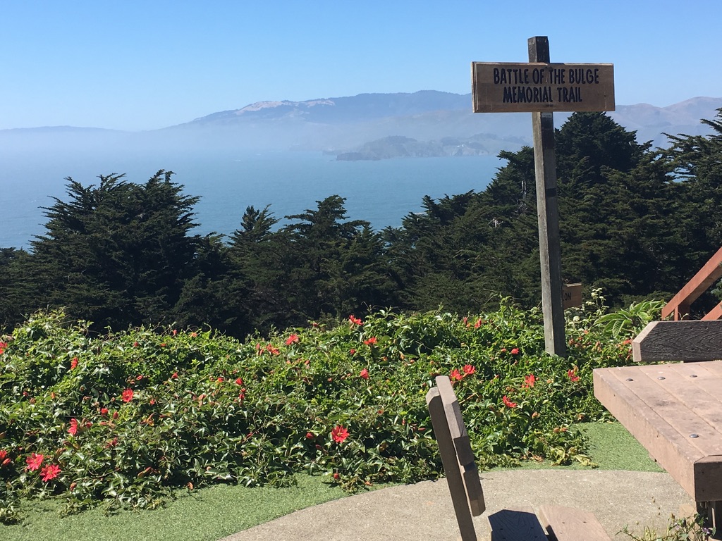 Hiking trail at Fort Miley
