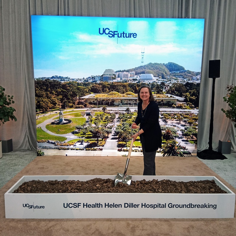 Louise ground breaking