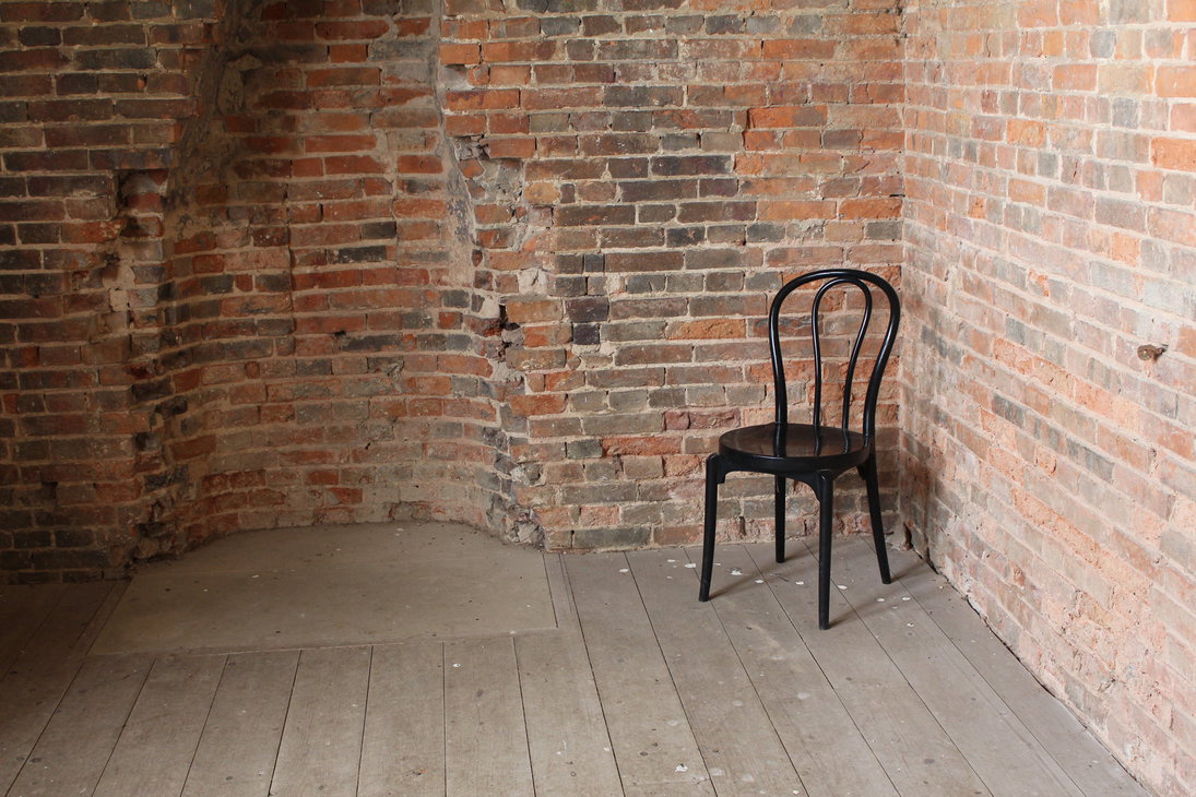 chair in corner