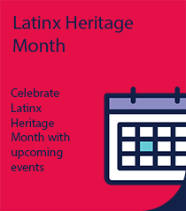 Hispanic Heritage Month promo box.