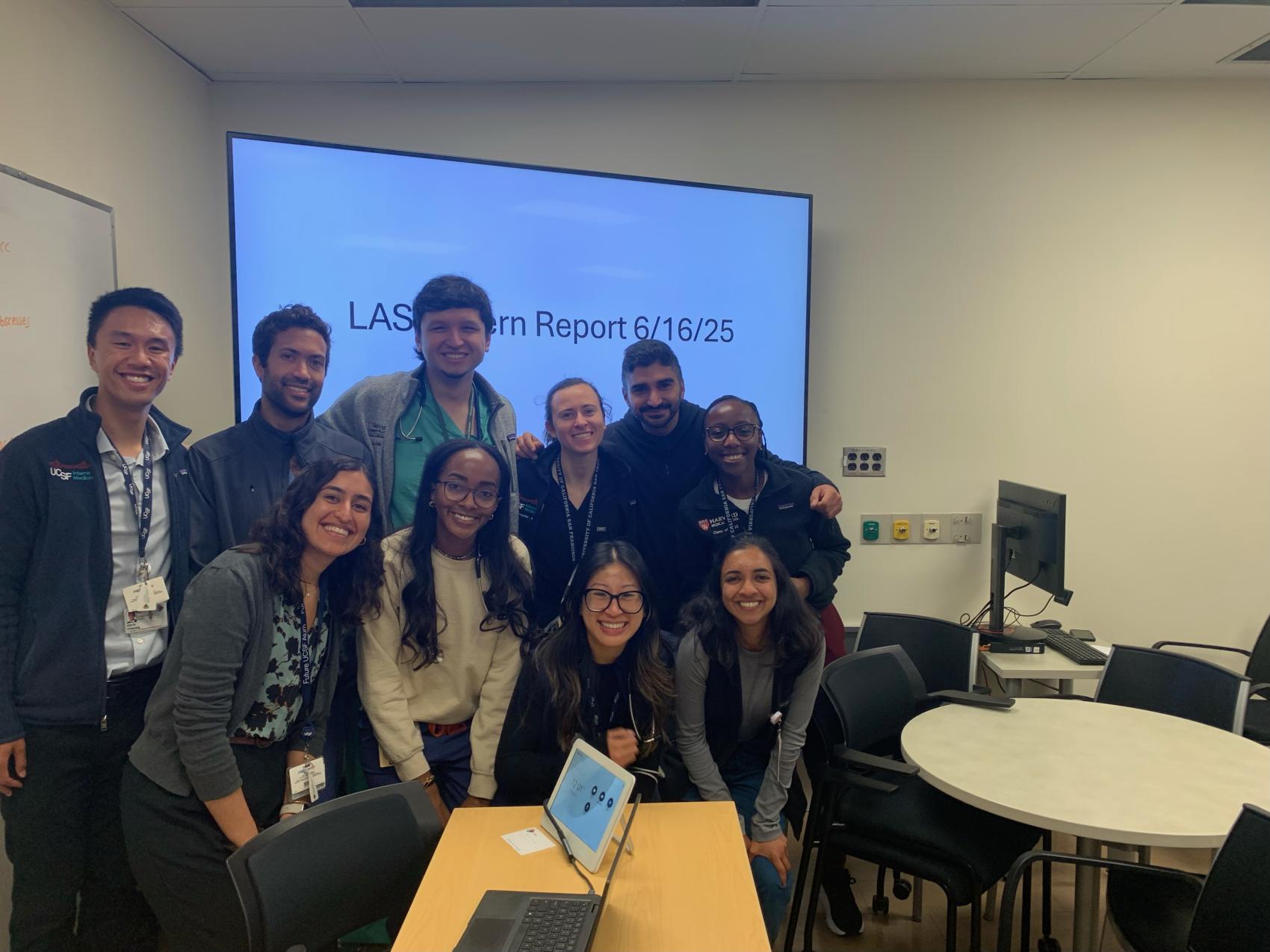 Residents group photo