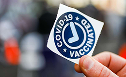 covid vaccination sticker