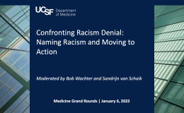 Confronting Racism Denial: Naming Racism and Moving to Action