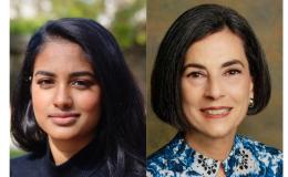 Alveena Thomas and Janice Schwartz