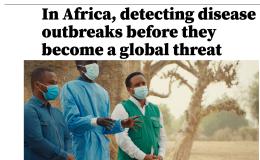 Sofonias Tessema & others in clinical garb