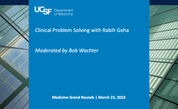 Clinical Problem Solving with Rabih Geha