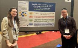 Soe Han Tha and Katrina Hough