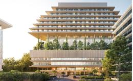 New tower at Parnassus