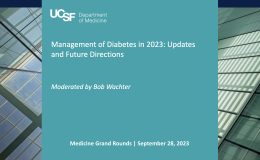 Management of Diabetes in 2023: Updates and Future Directions​