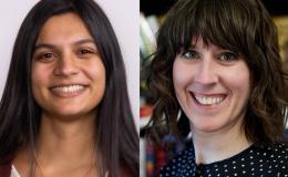 Nandini Singh and Jackie Buente