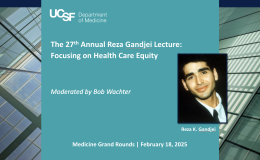 27th Annual Reza Gandjei Lecture