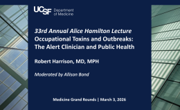 Occupational Toxins and Outbreaks