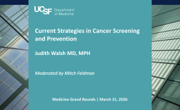 Cancer Screening and Prevention