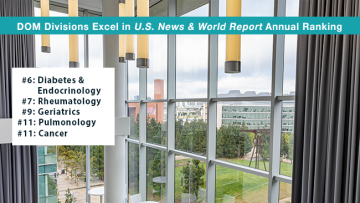 DOM Divisions Excel in U.S. News & World Report Annual Ranking
