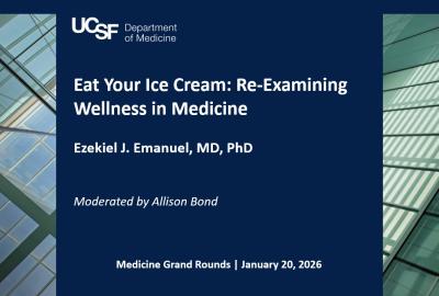 Eat Your Ice Cream: Re-Examining Wellness in Medicine