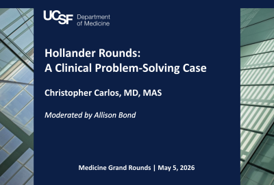 Hollander Rounds: A Clinical Problem-Solving Case